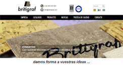 Desktop Screenshot of britigraf.com
